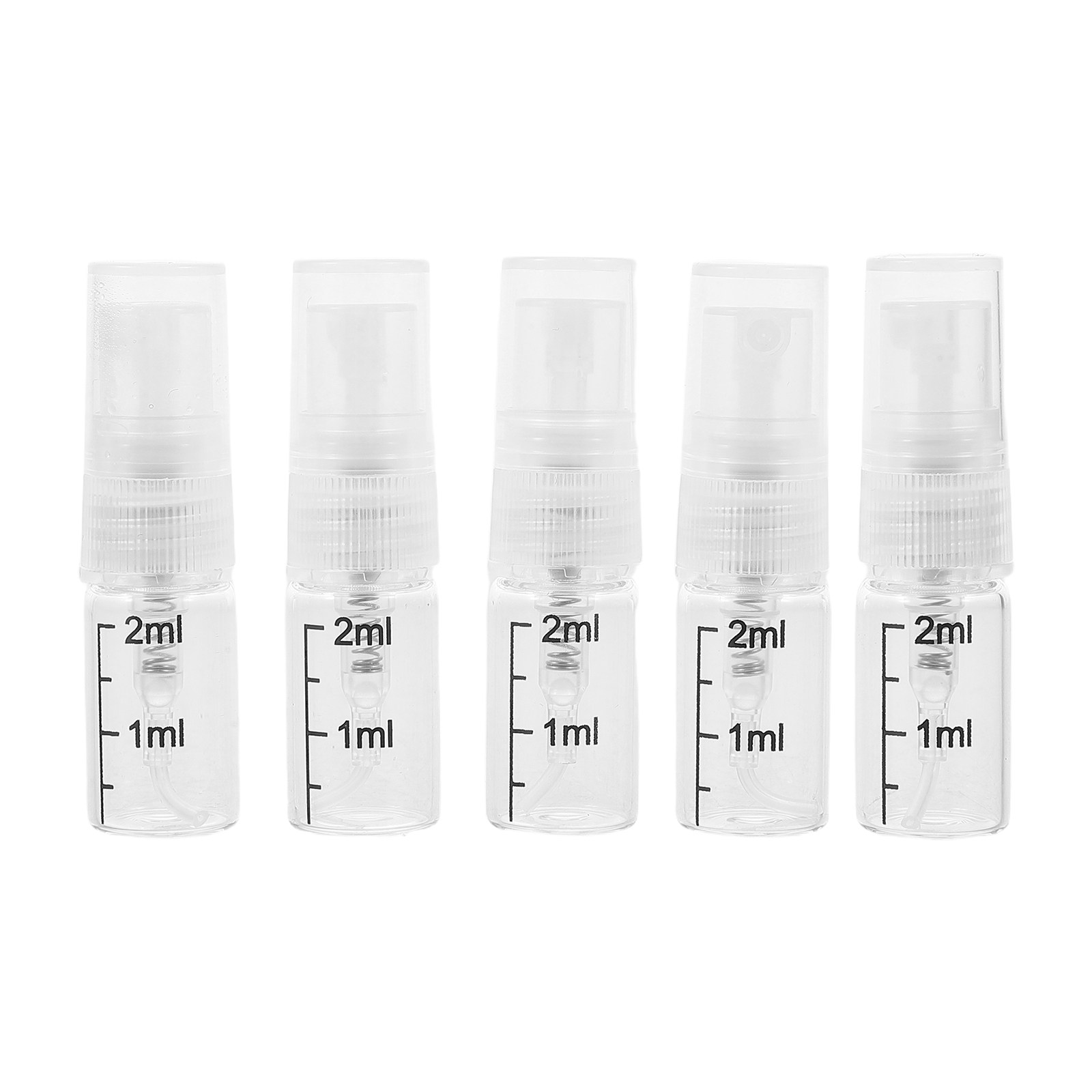 Misting Bottle Fine - 5 Buah Botol Semprot Portabel Kaca