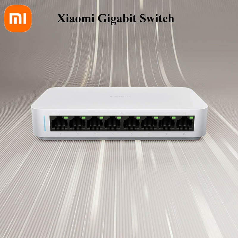 Xiaomi Hub Mijia Hub - Xiaomi Mi 8 Port RJ45 Gigabit