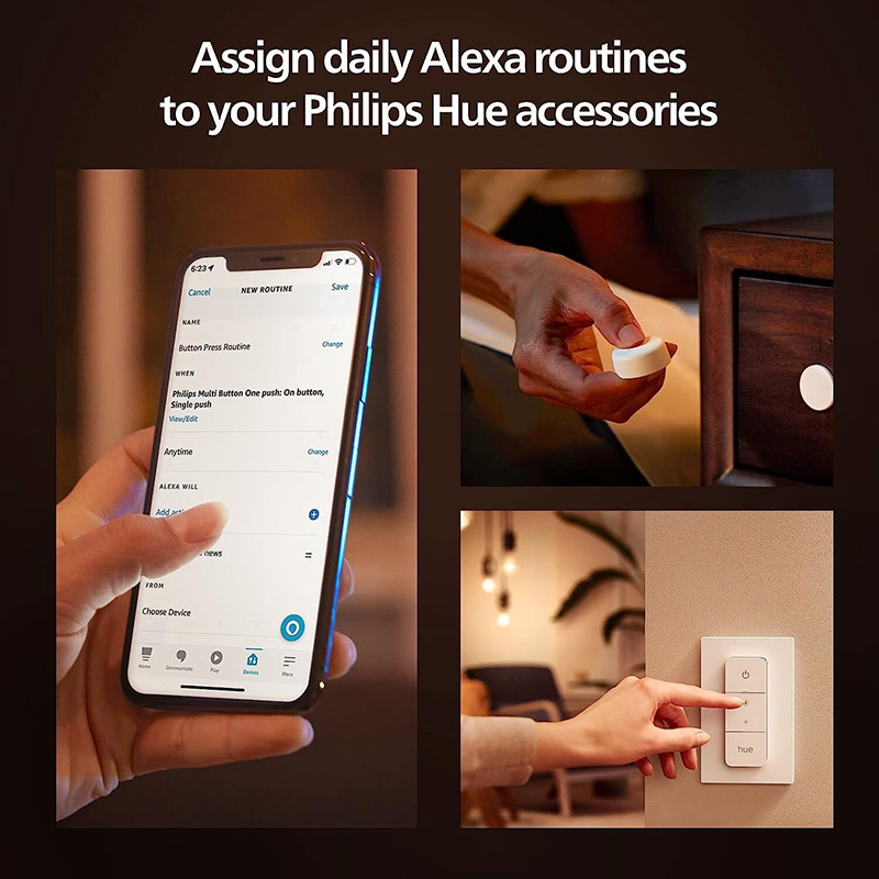 Sakelar Peredup Cerdas Philips - Philips Light Hue Color ulasan dan harga