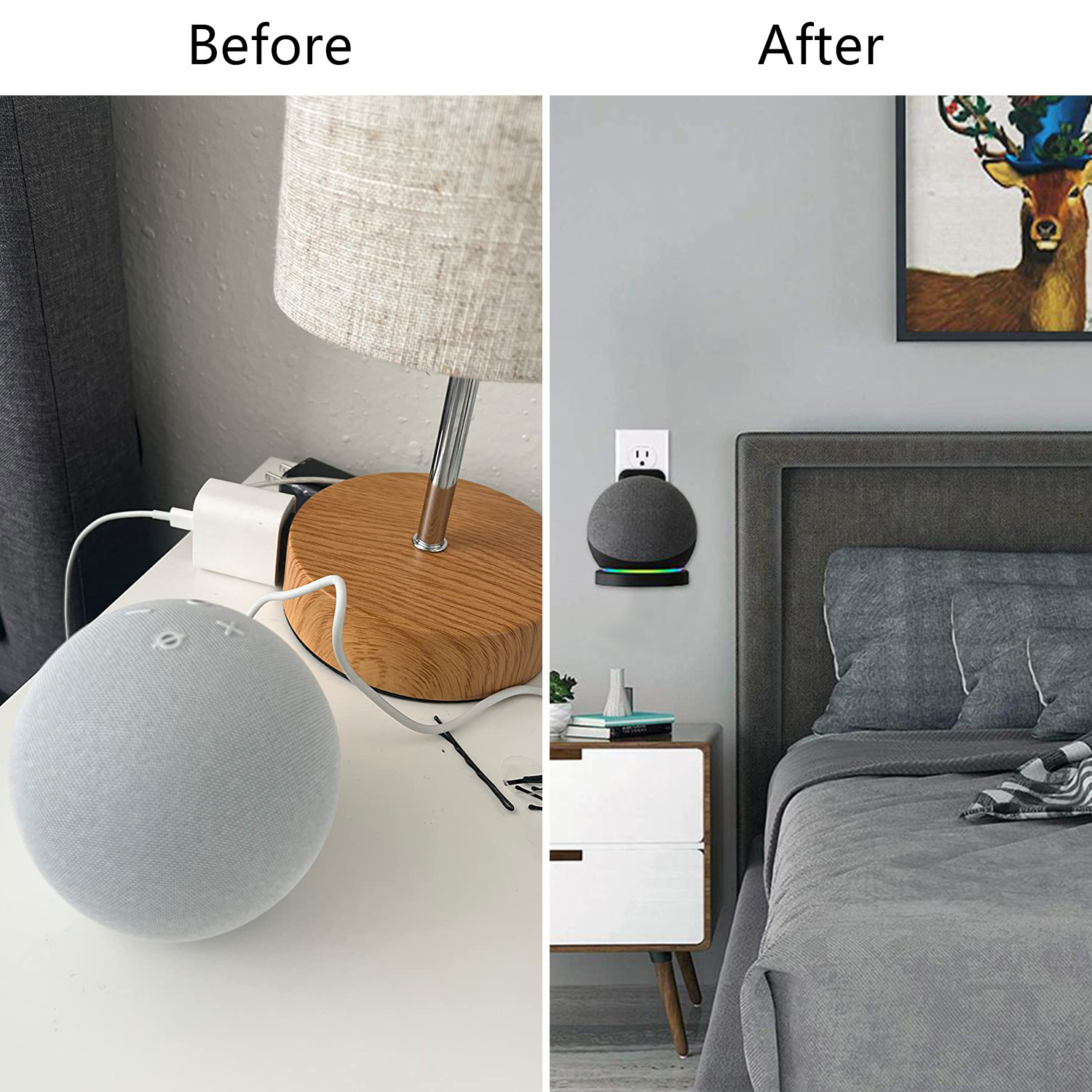 Braket Pemasangan Dinding untu - Amazon Speaker Echo Dot 5 ulasan dan harga